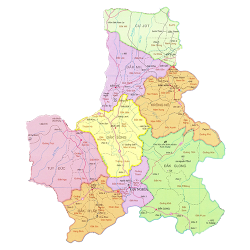 Ban do dak nong