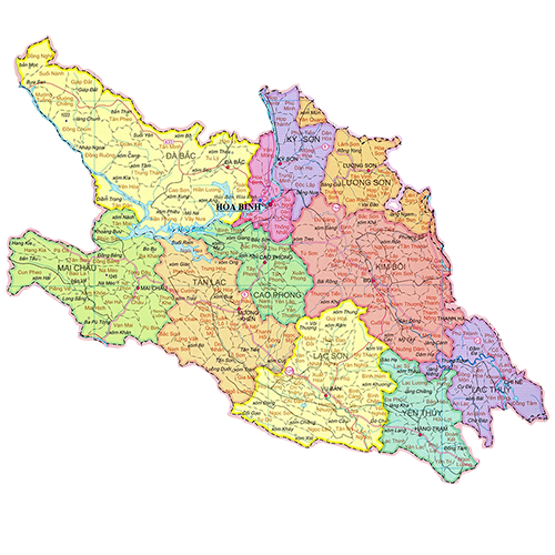 Ban do hoa binh