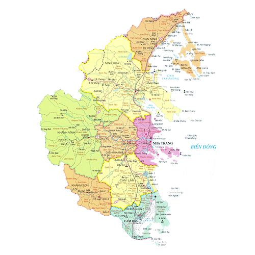 Ban do khanh hoa