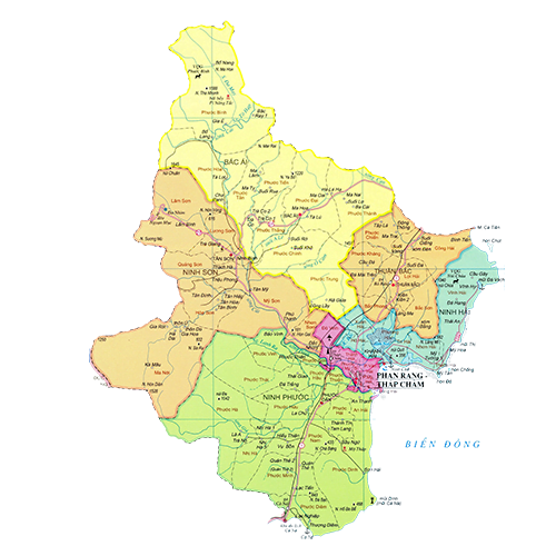 Ban do ninh thuan