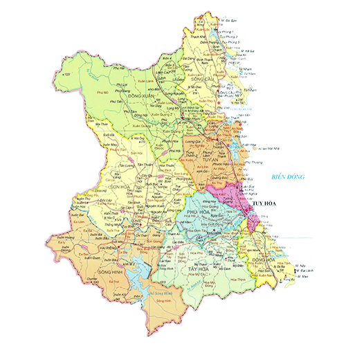 Ban do phu yen