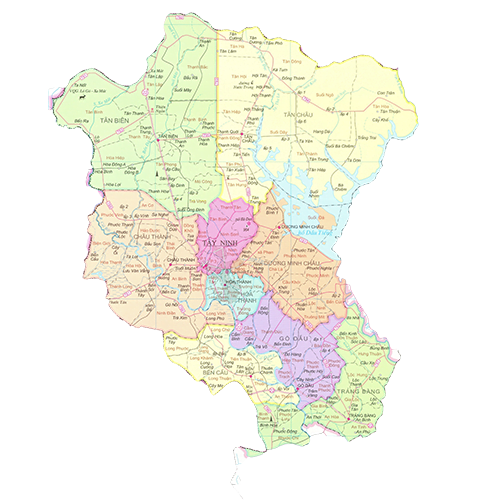 Ban do tay ninh